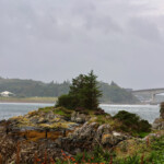 Dernier coup d'oeil sur Skye et le Skye Bridge.